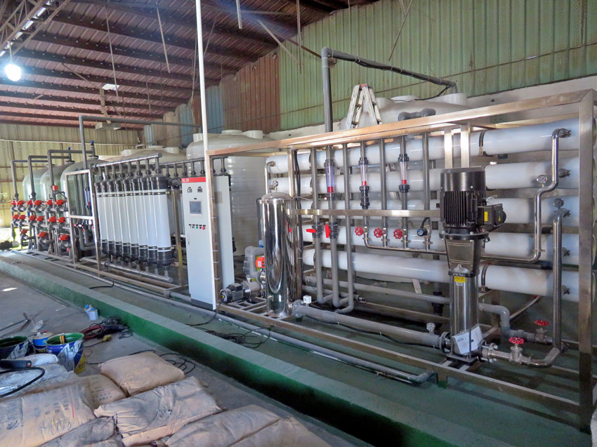 15t/h超濾+RO反滲透深度脫鹽廢水處理系統